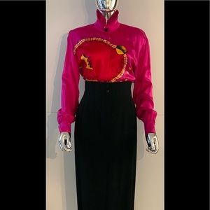 5X “HOST PICK” Vintage Escada Silk Blouse